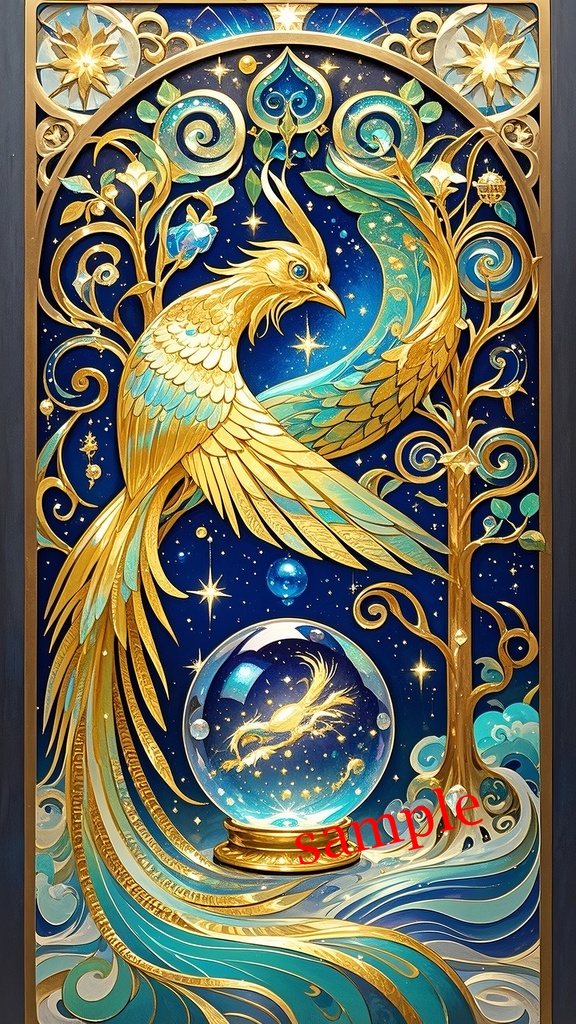 運気の入り口を示す鳳凰