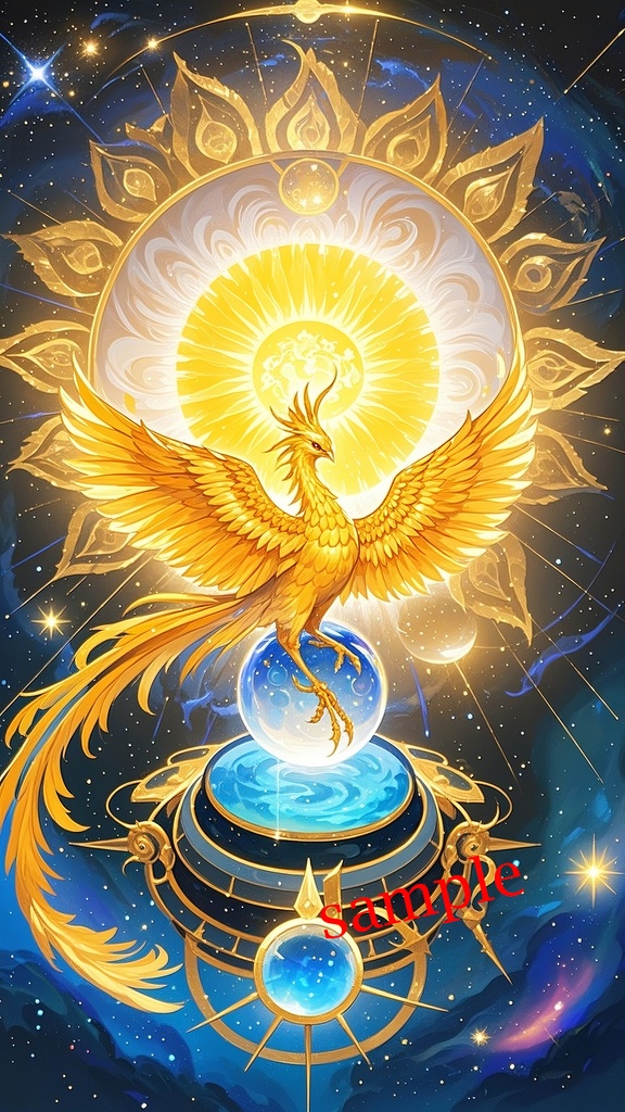 金運を呼ぶ光の鳳凰