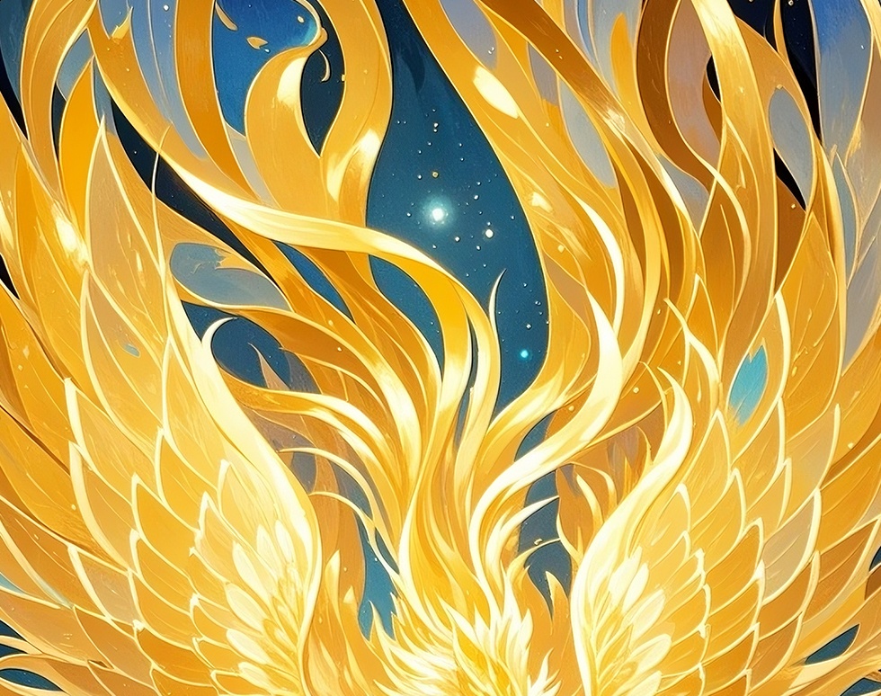 魂を解き放つ光の鳳凰