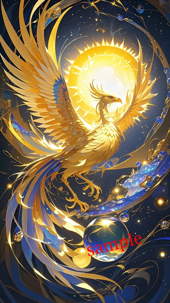 守護と繁栄の黄金鳥