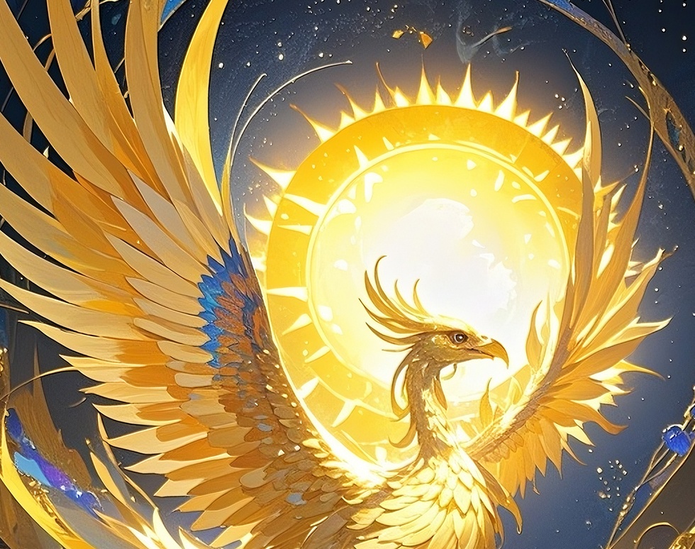 守護と繁栄の黄金鳥