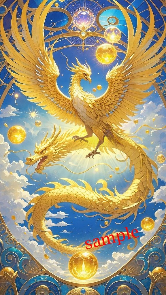 運気の上昇をもたらす龍と鳳凰