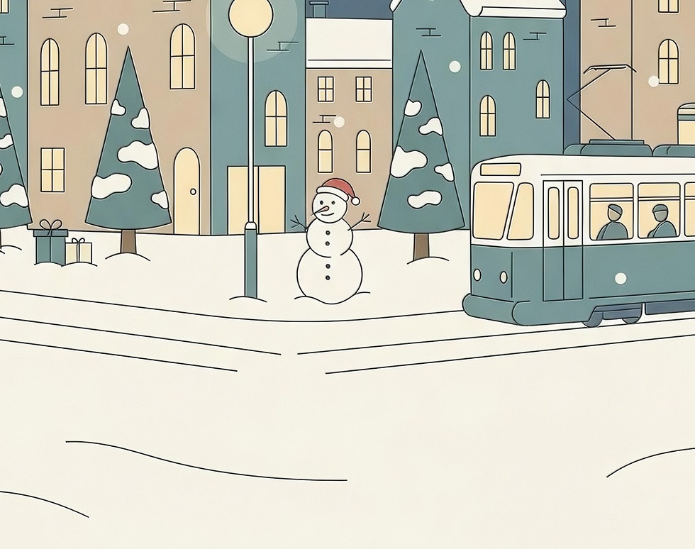 冬景色で心をリセット