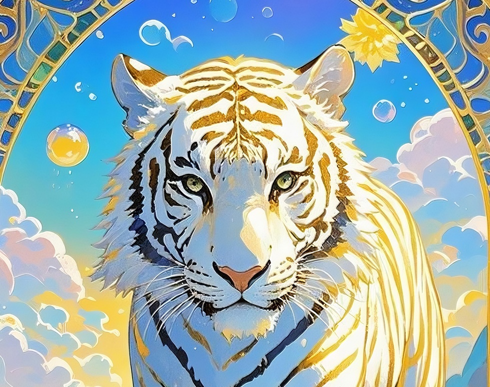 守護と信念の白虎