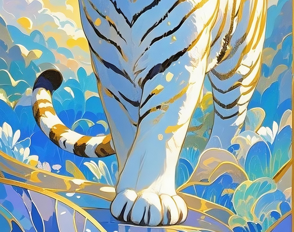 守護と信念の白虎