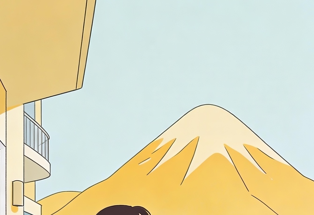 山と湖の静かな休日