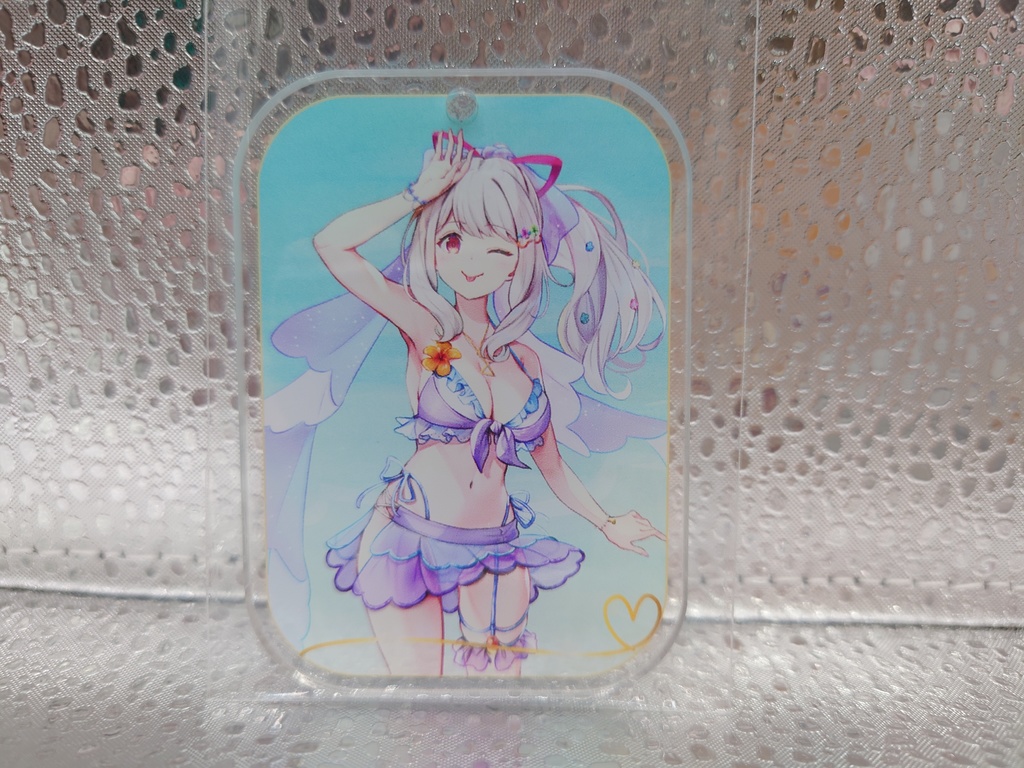 白幽れい〔単品〕水着　アクリルカード