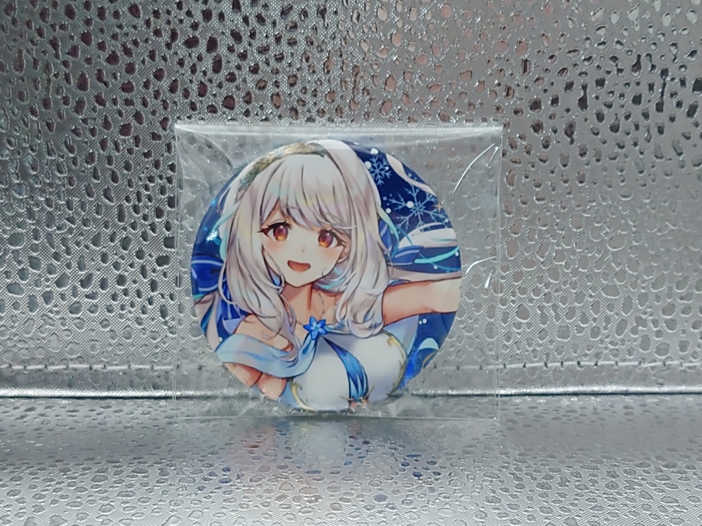 白幽れい 57mm丸型缶バッジ