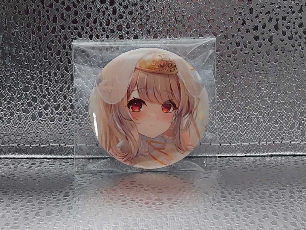 白幽れい 57mm丸型缶バッジ