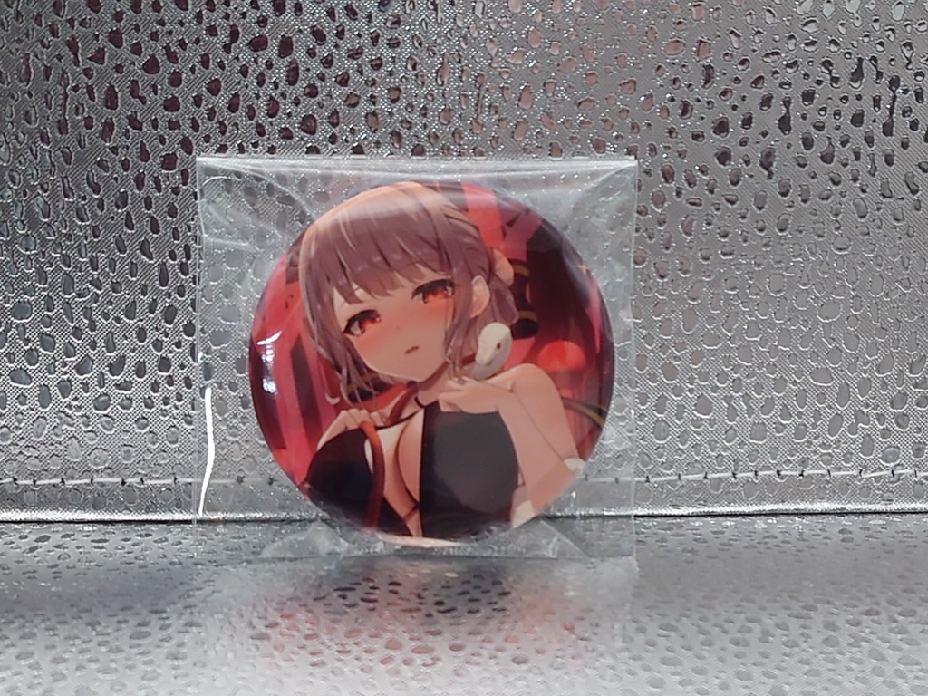 白幽れい 57mm丸型缶バッジ