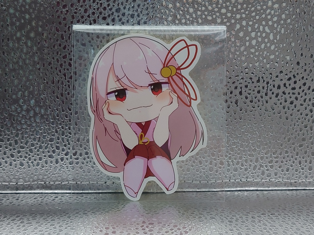 白幽れい と 従者 ステッカー