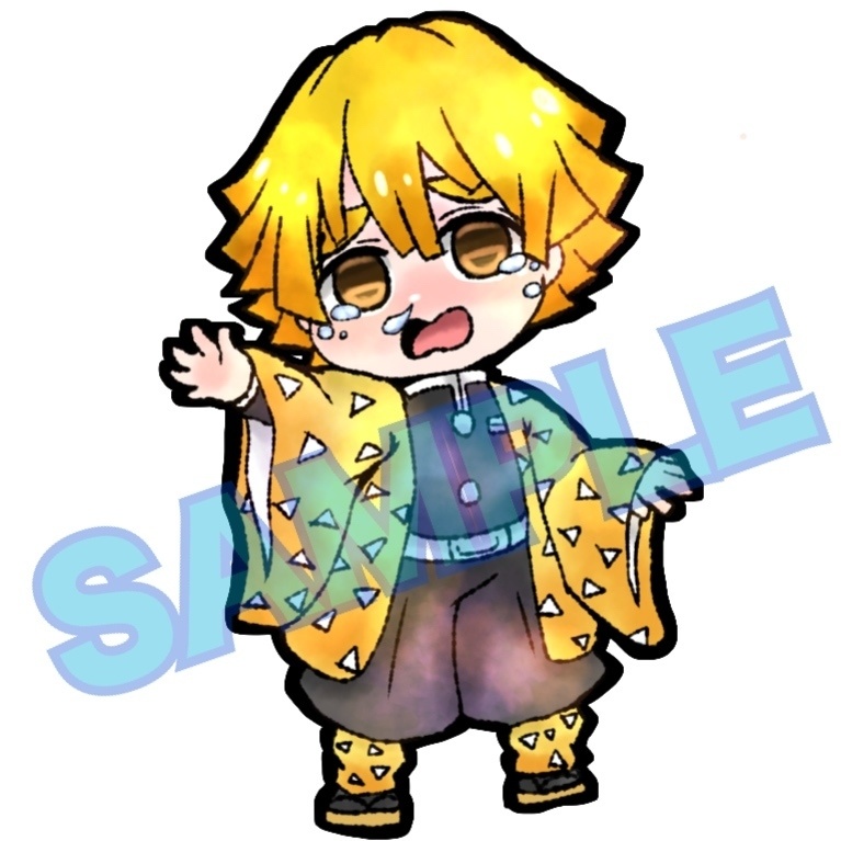 我妻善逸 シール