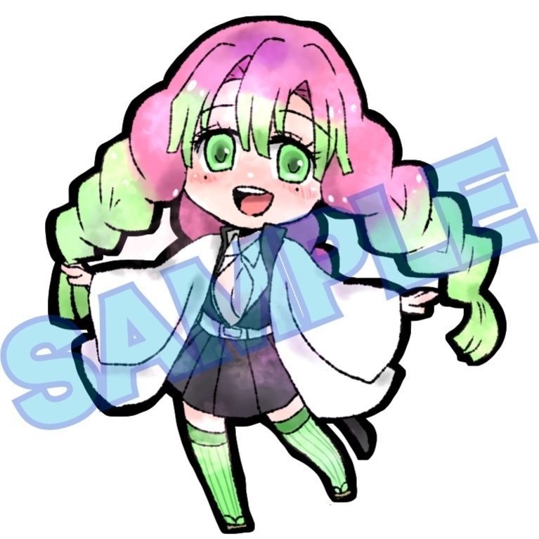 甘露寺蜜璃 シール