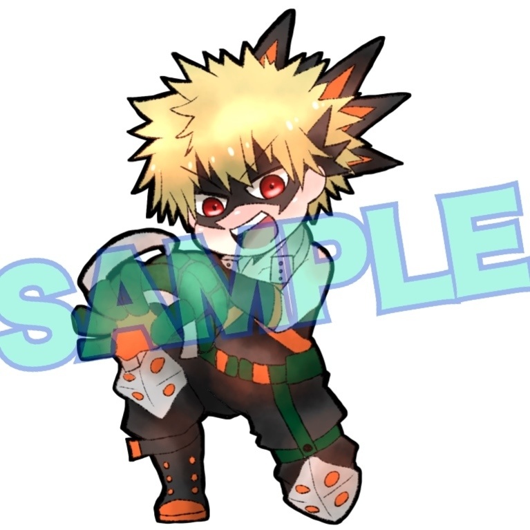 爆豪勝己 シール