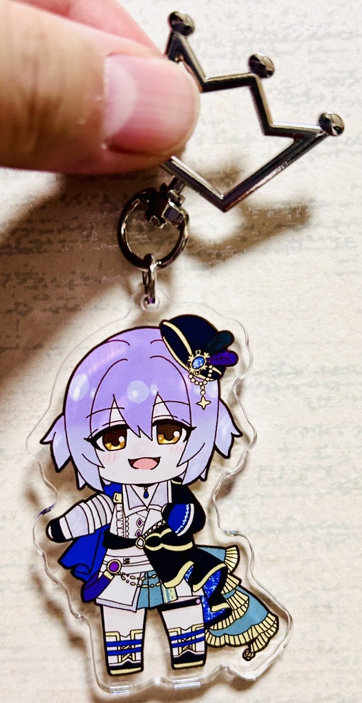 ころん と さちこのアクキー