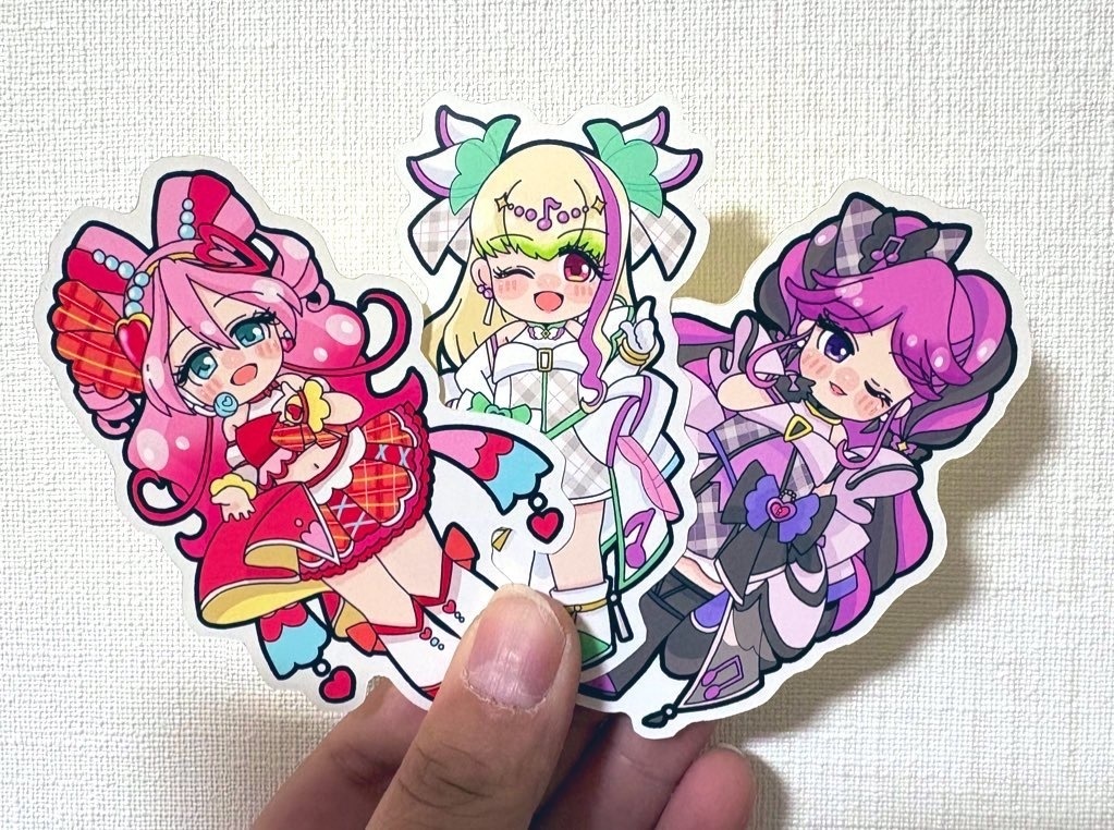 キミプリステッカー