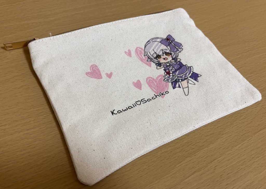 Kawaii♡Sachikoフラットポーチ