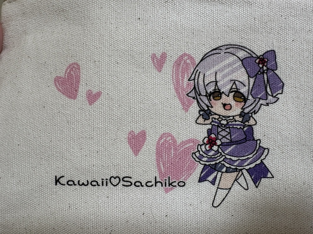 Kawaii♡Sachikoフラットポーチ
