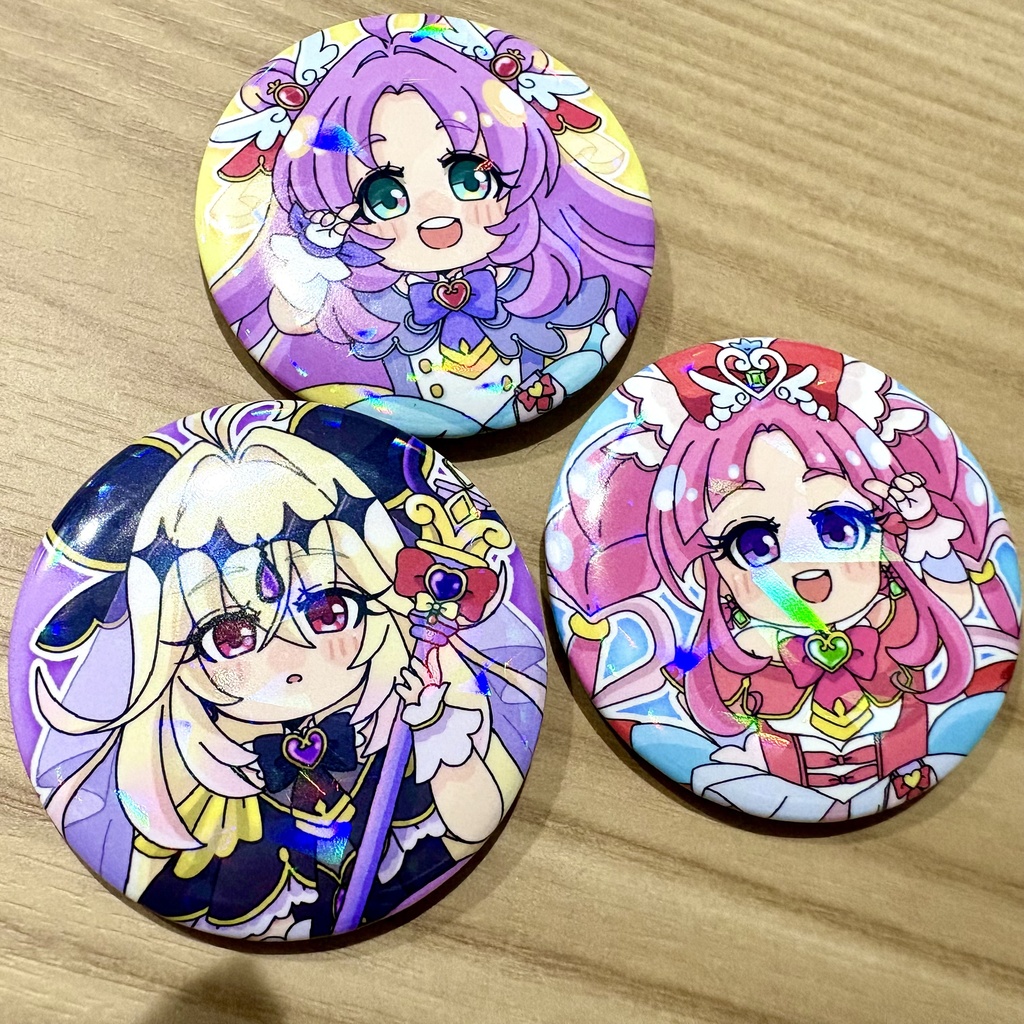 たんプリ缶バッジ