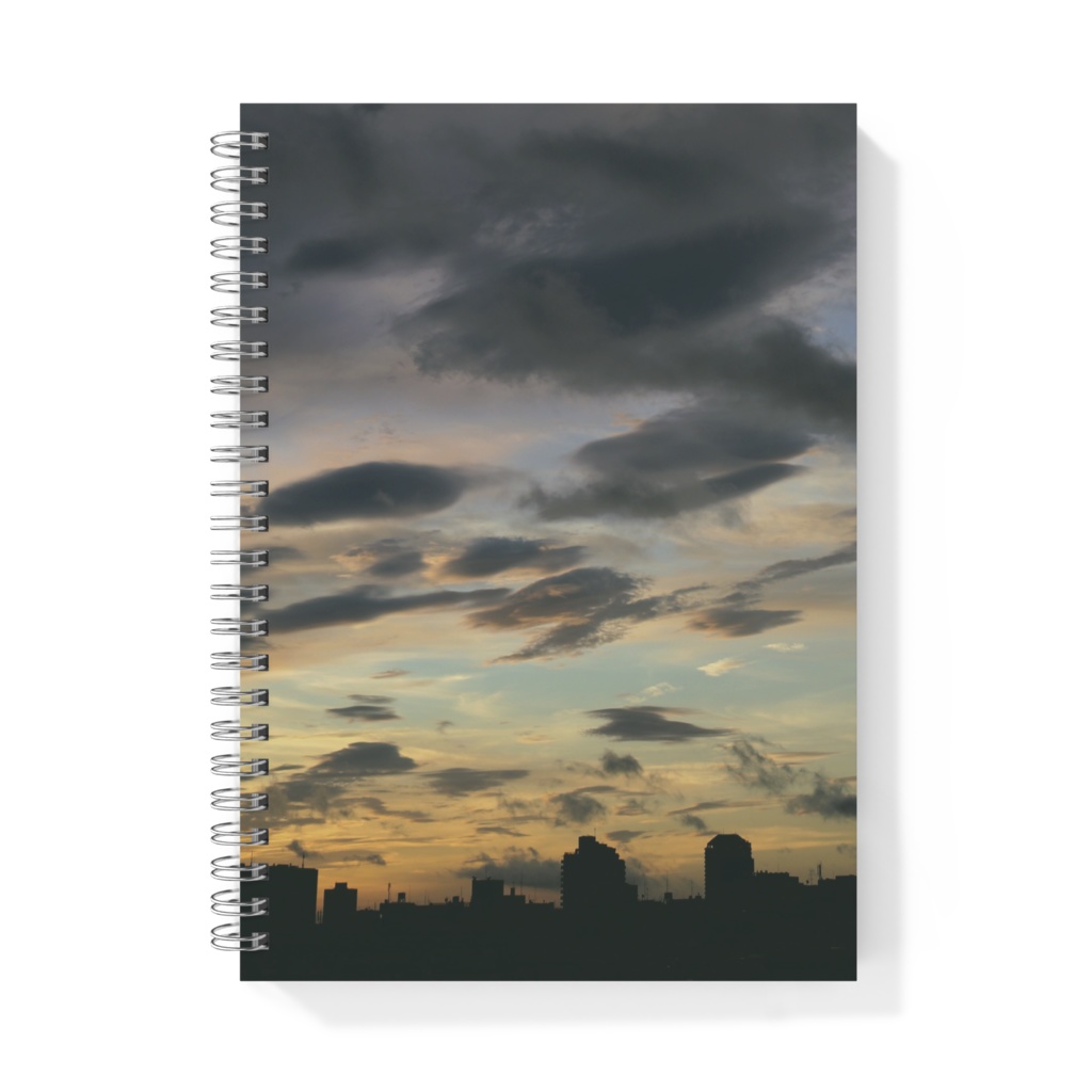 リングノート 朝焼け 夏