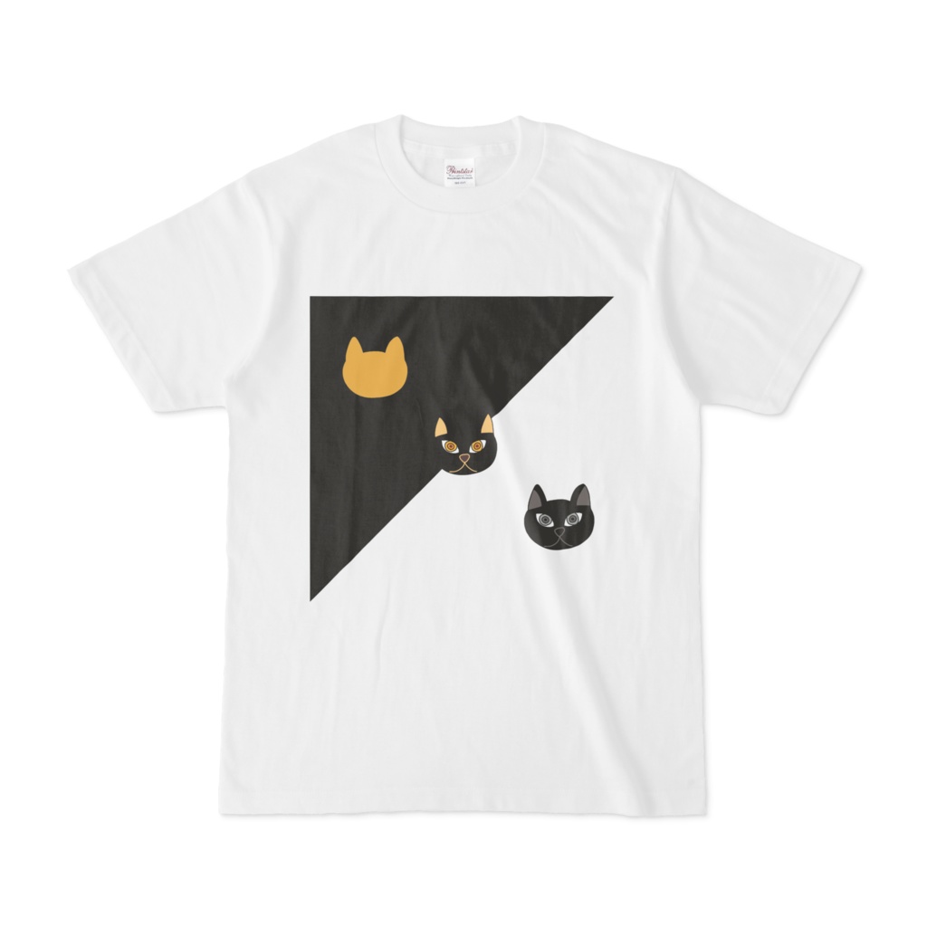 Tシャツ うちの黒猫♂