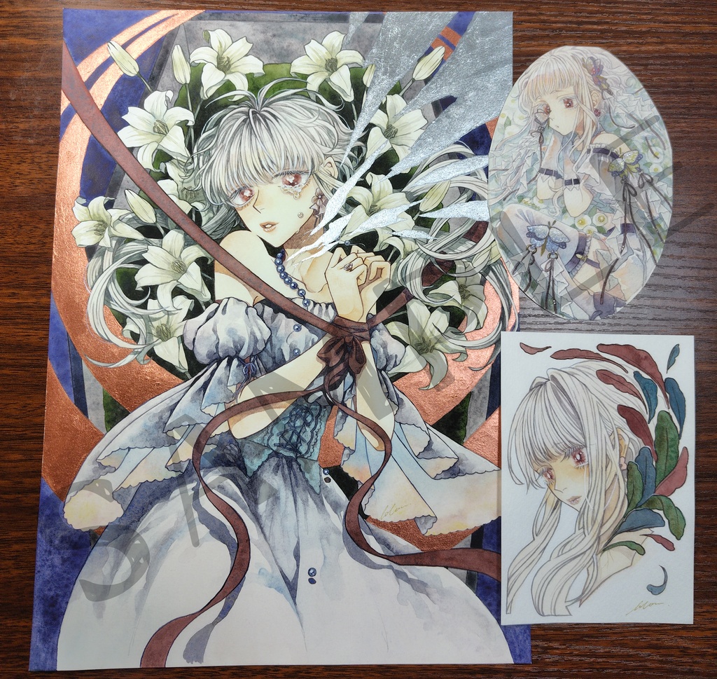 🌸旧作原画セット［白花］