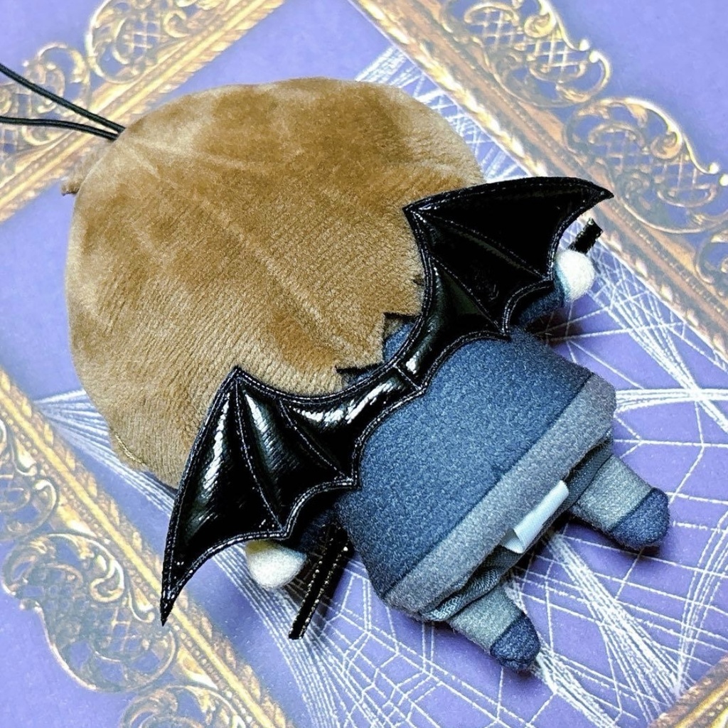 ぬい服 悪魔 羽 翼 黒