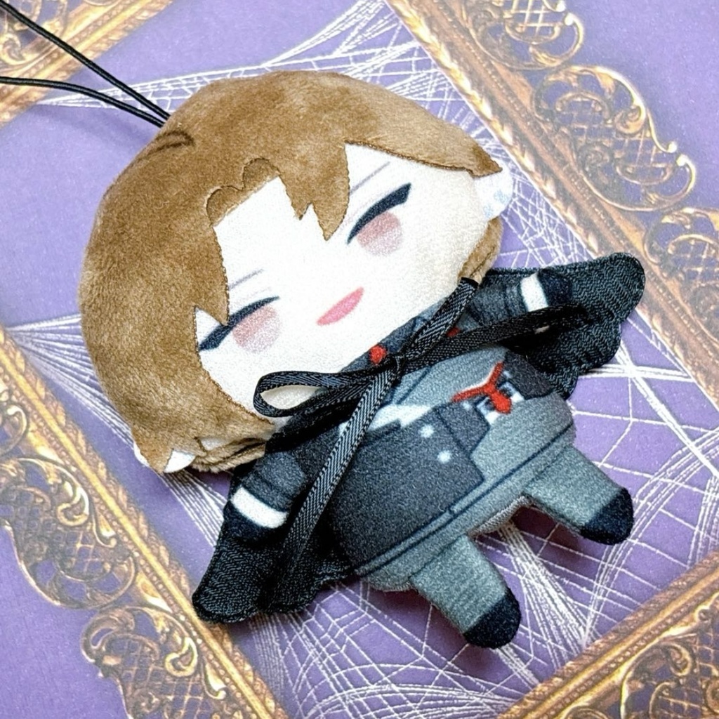 ぬい服 天使 羽 翼 黒 ブラック