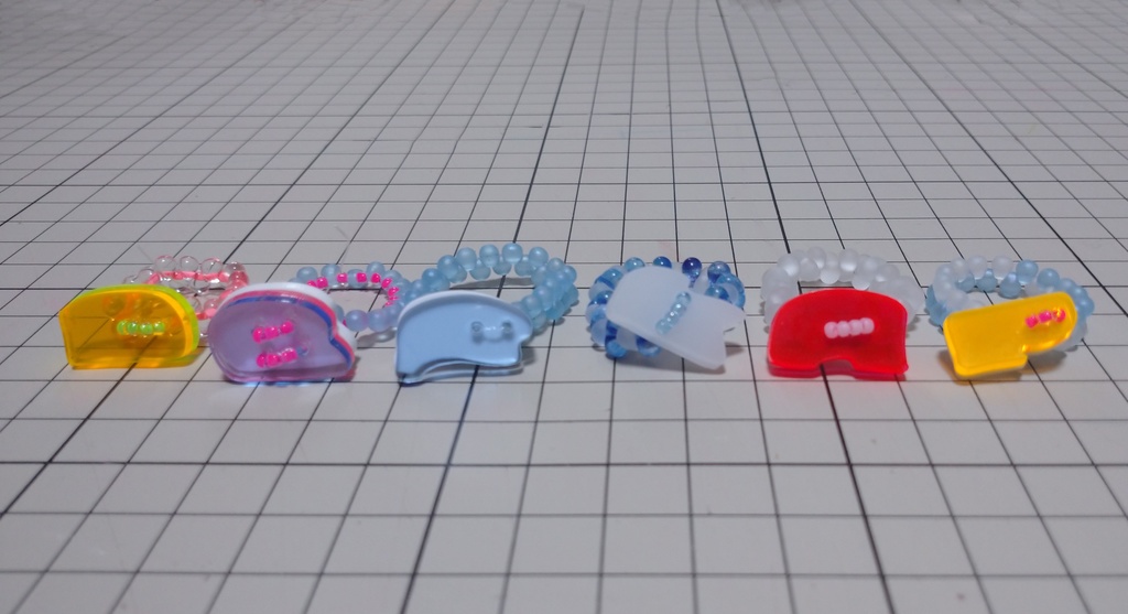 ABCボタン ゆびわ