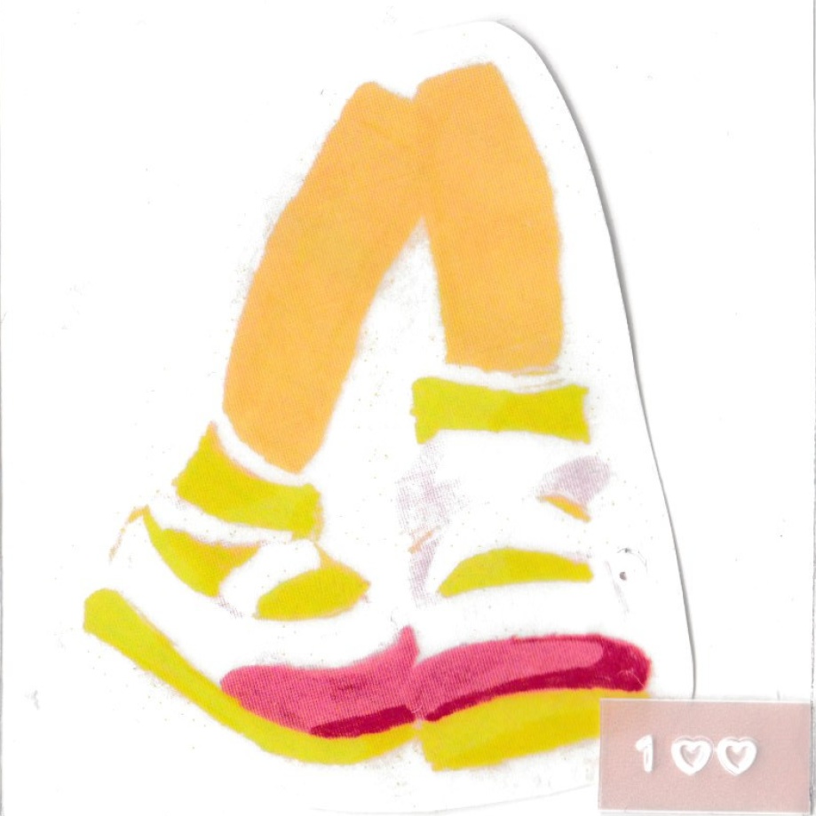 カラーステッカーうわばきまえ