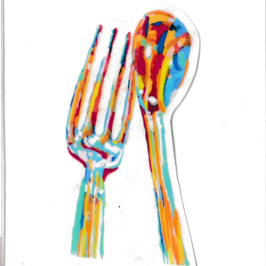 ステッカースプーンフォーク