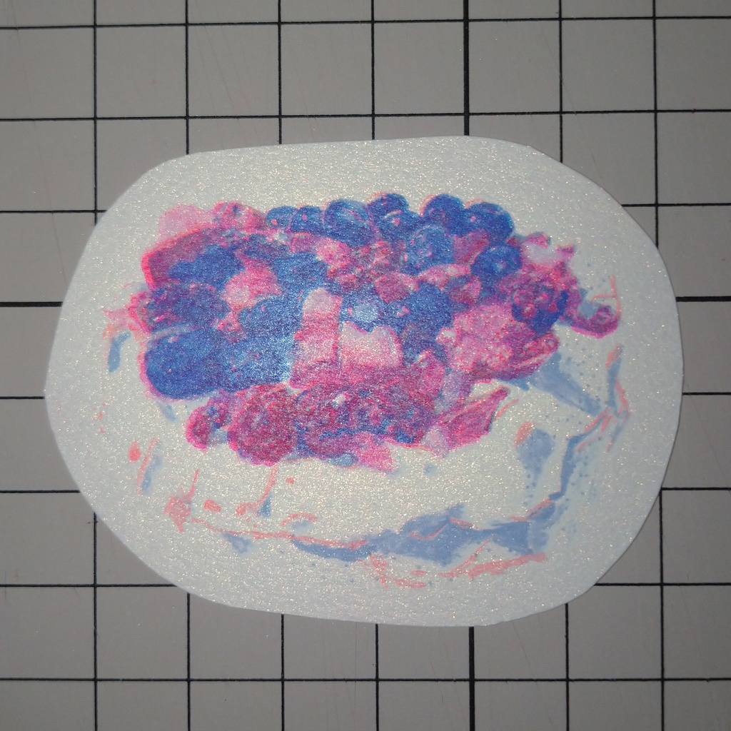 リソステッカー ケーキ きらきら