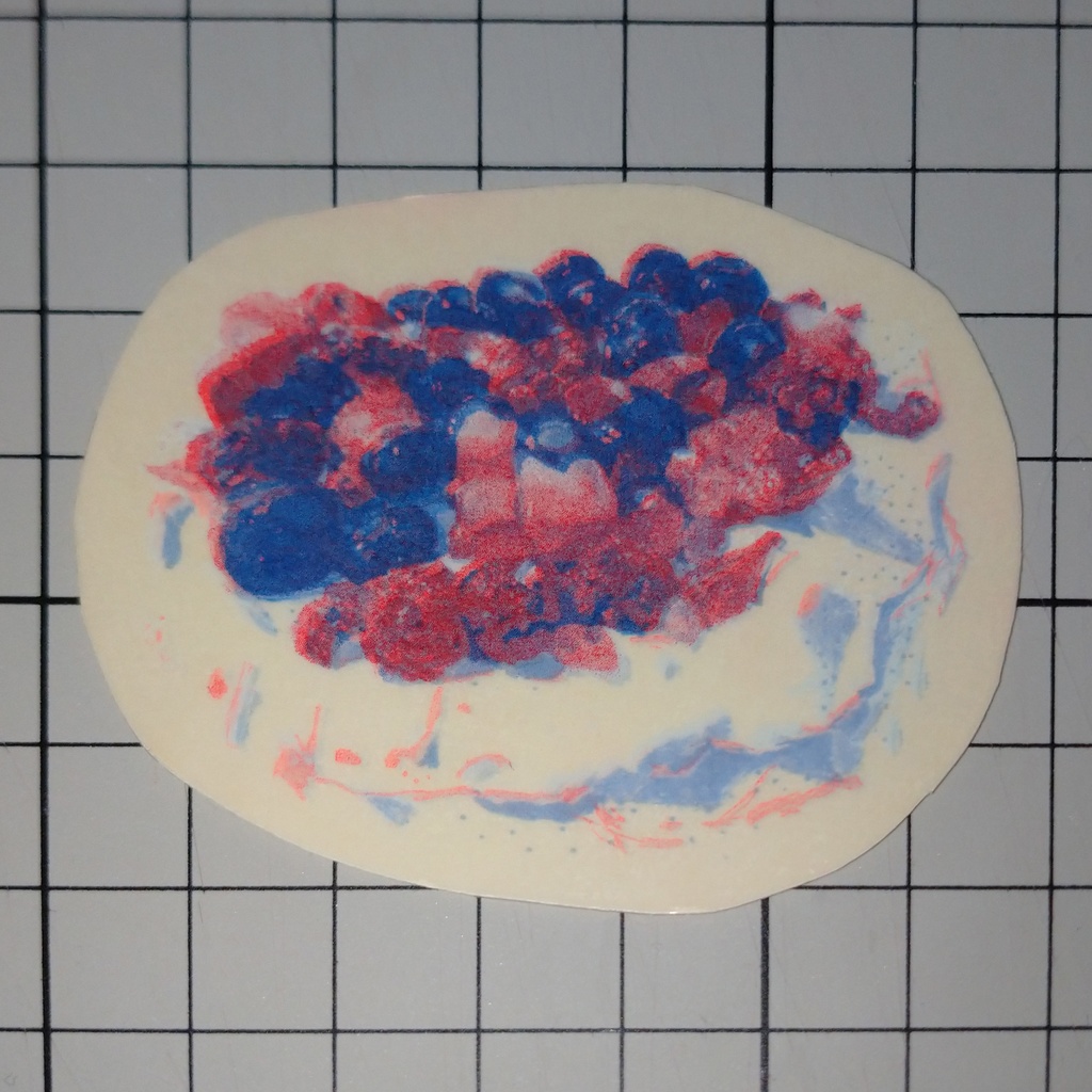 リソステッカー ケーキ