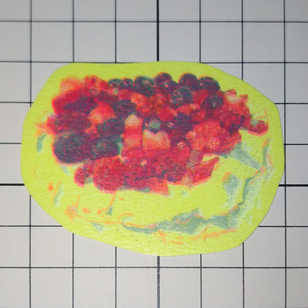 リソステッカー ケーキ