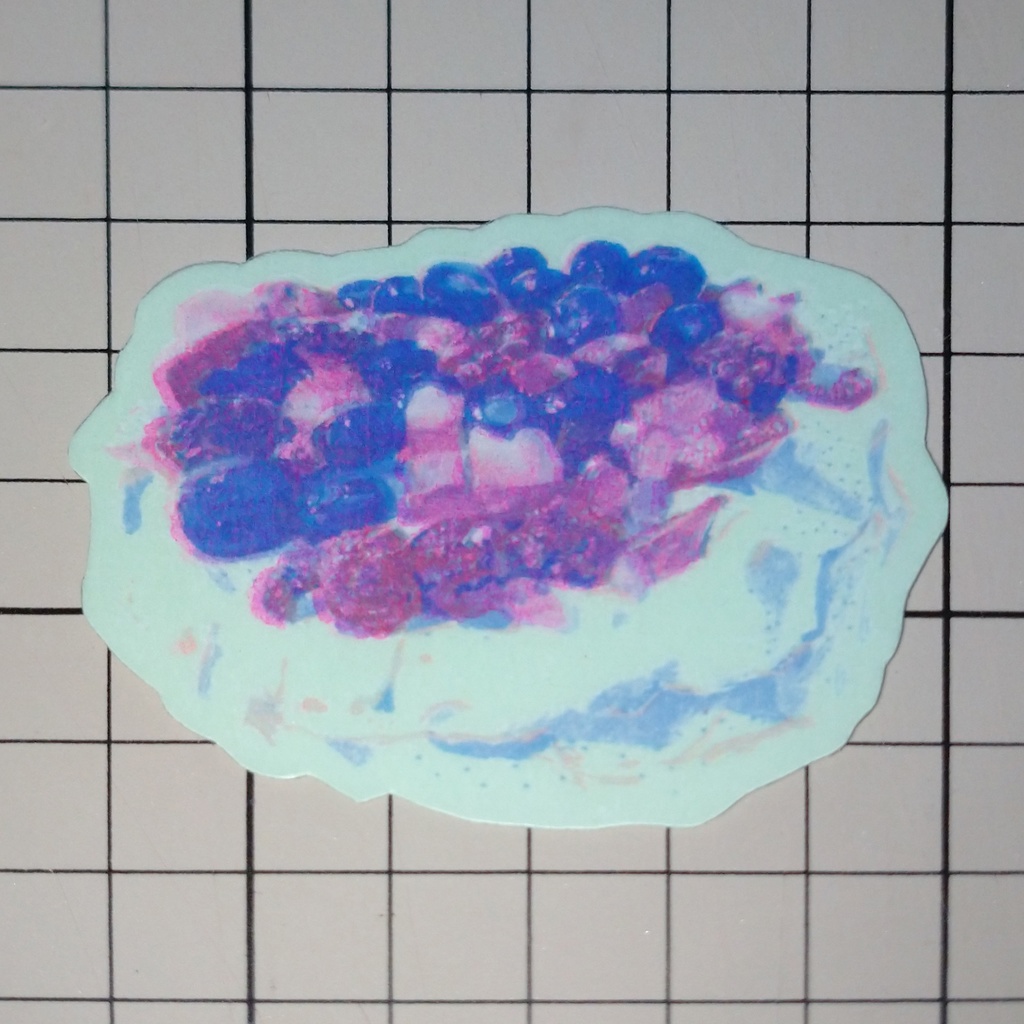 リソステッカー ケーキ