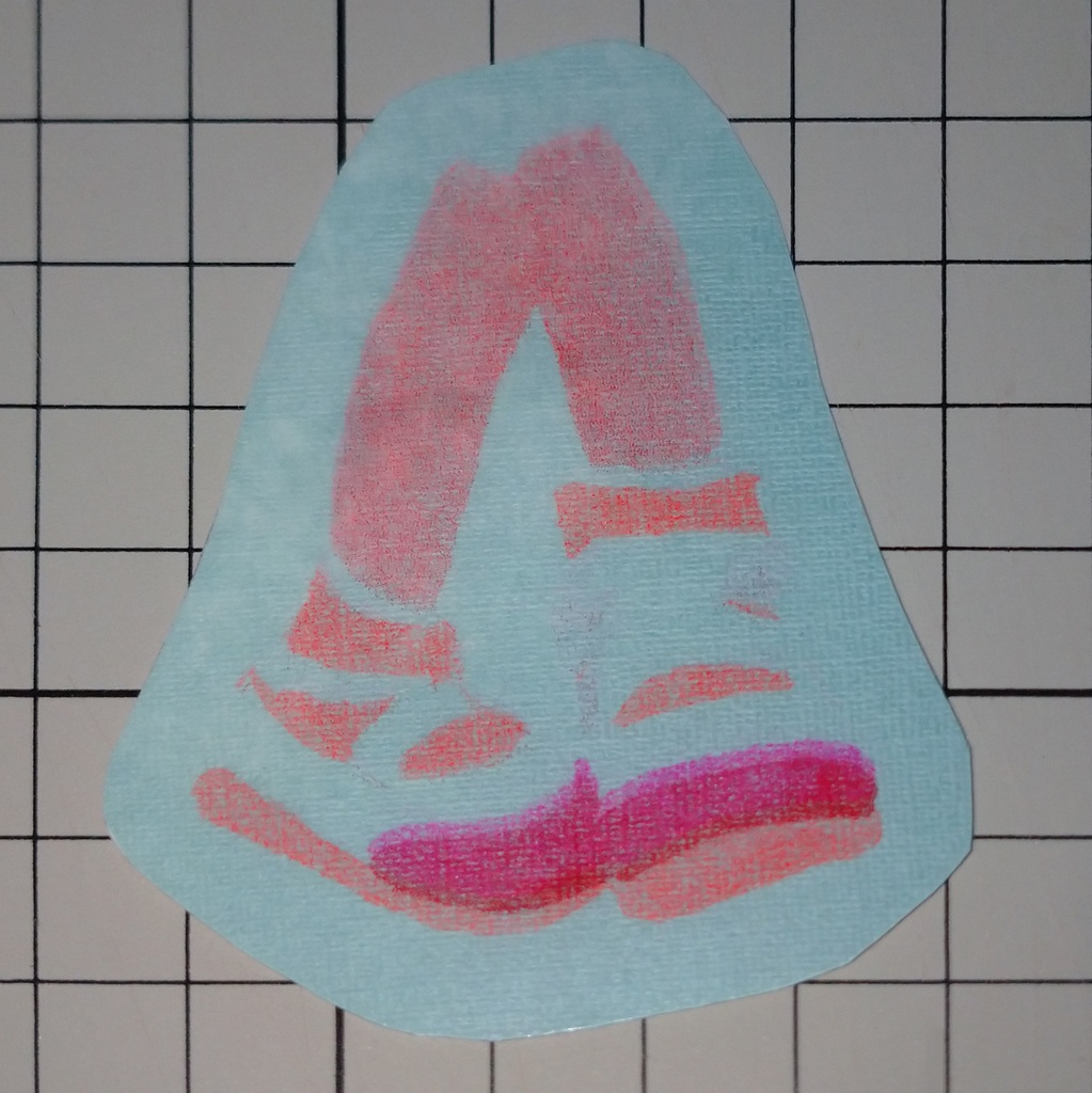 リソステッカー  うわばき