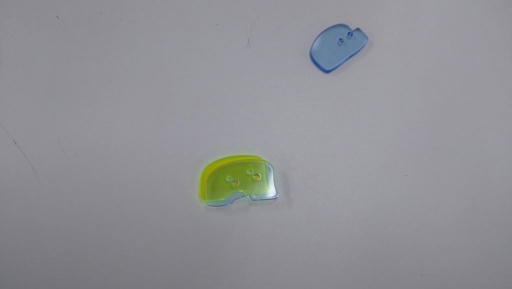 ABCボタン 集光イエロー