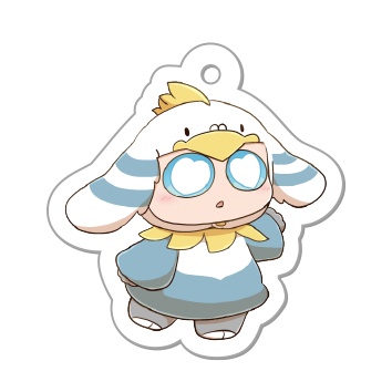  はとほ　アクリルキーホルダー
