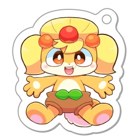 ポタト　アクリルキーホルダー