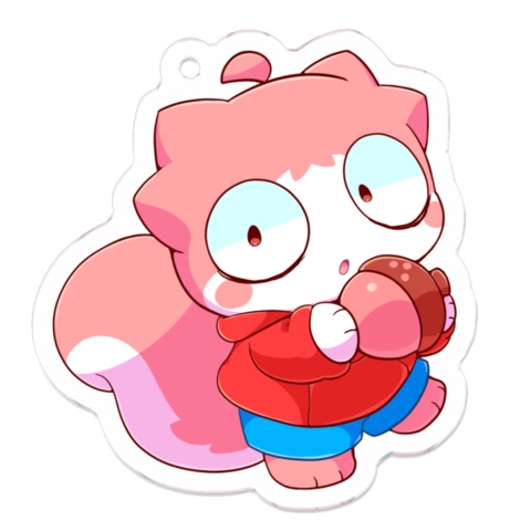 アリスク アクリルキーホルダー