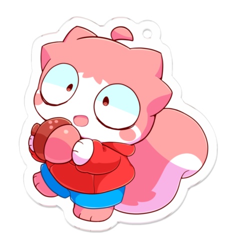 アリスク　アクリルキーホルダー 