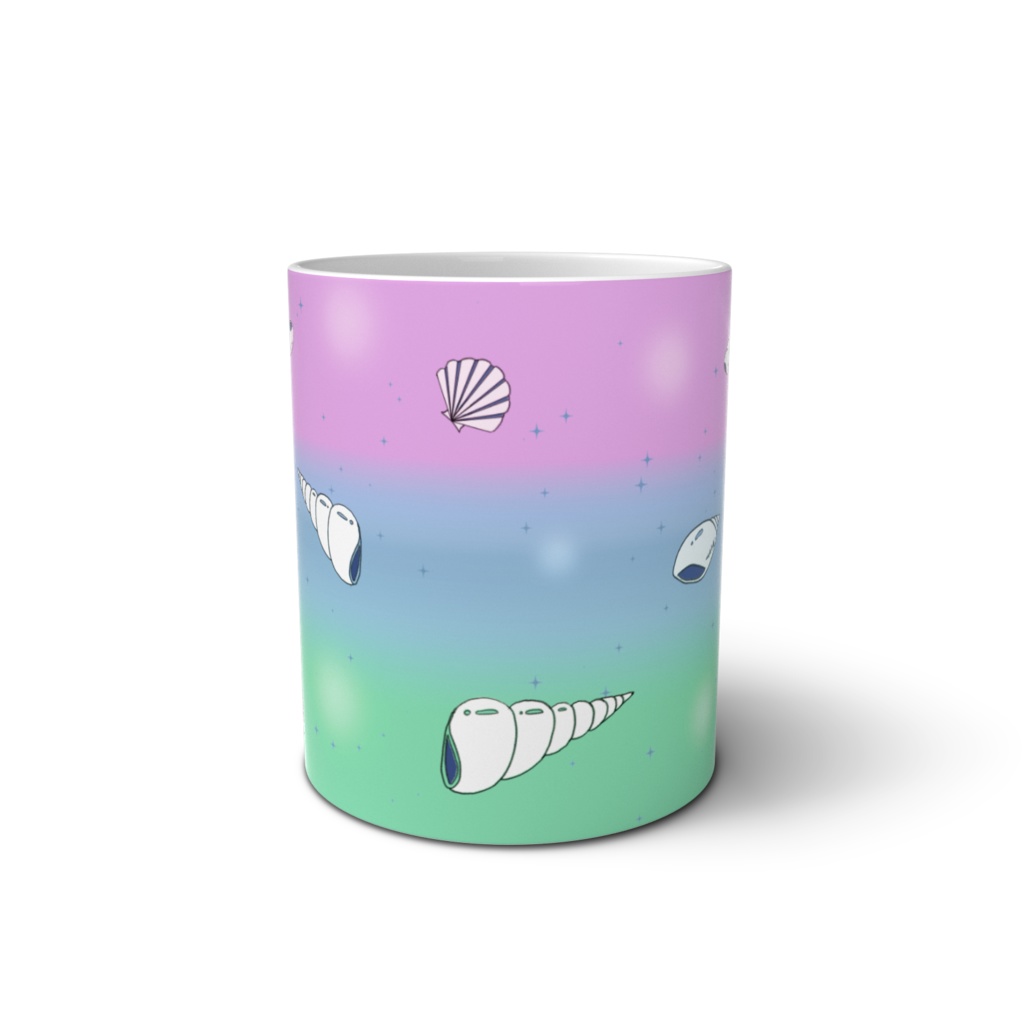 貝殻マグカップ