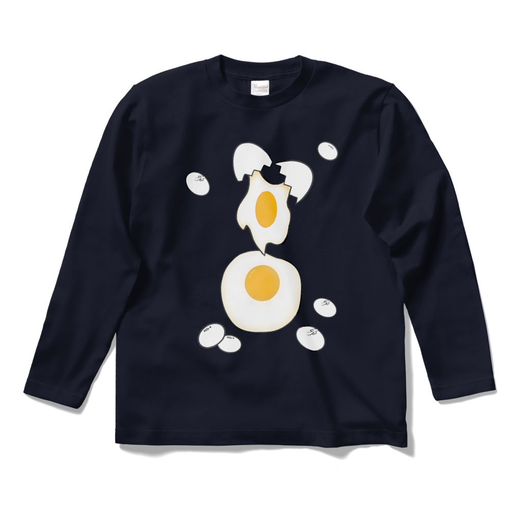 たまご食~べよ♪ ロングスリーブTシャツ(全12色)