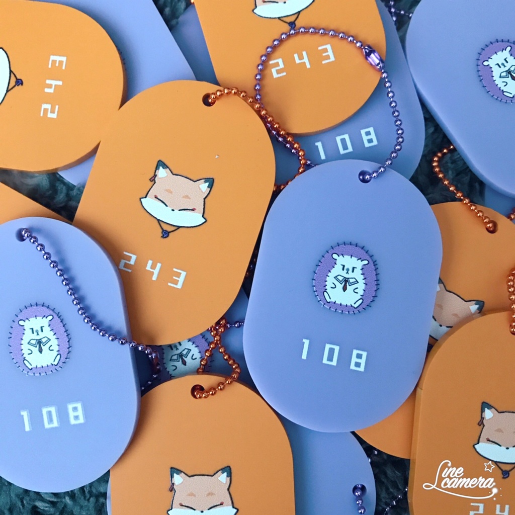 アクリルキーホルダー