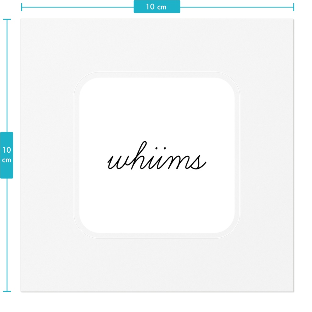 whiims ステッカー