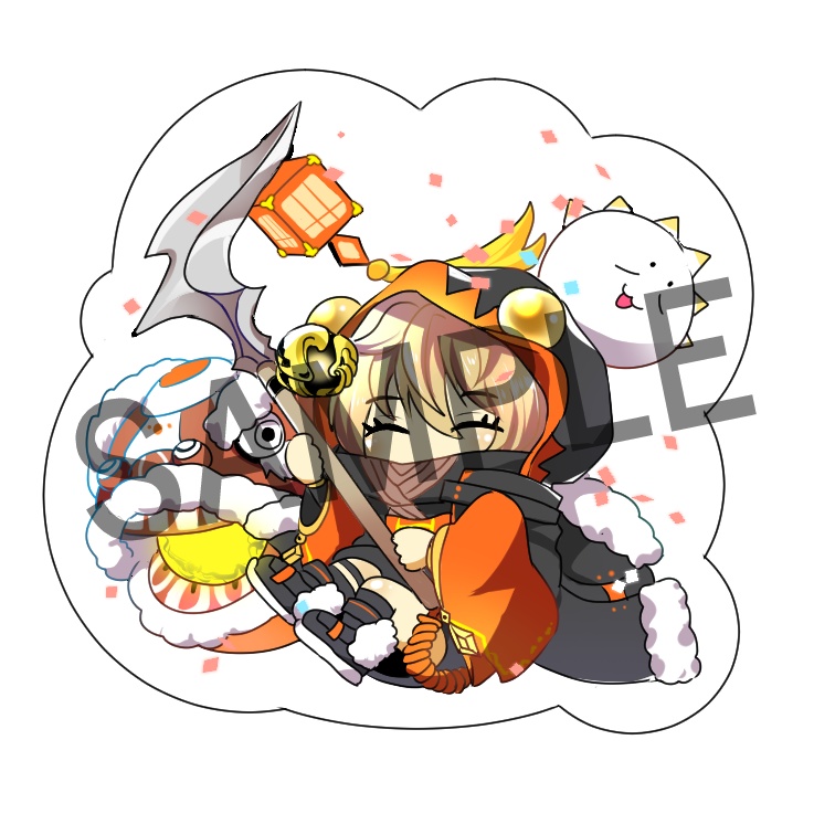 【フードファンタジー】獅子頭【アクリルストラップ】