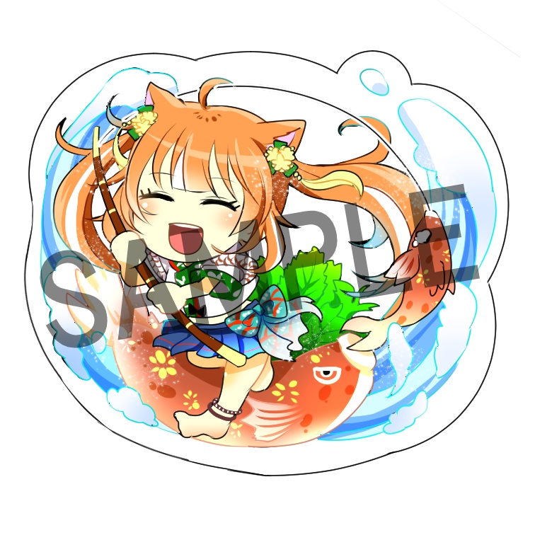 【フードファンタジー】松鼠桂魚【アクリルストラップ】