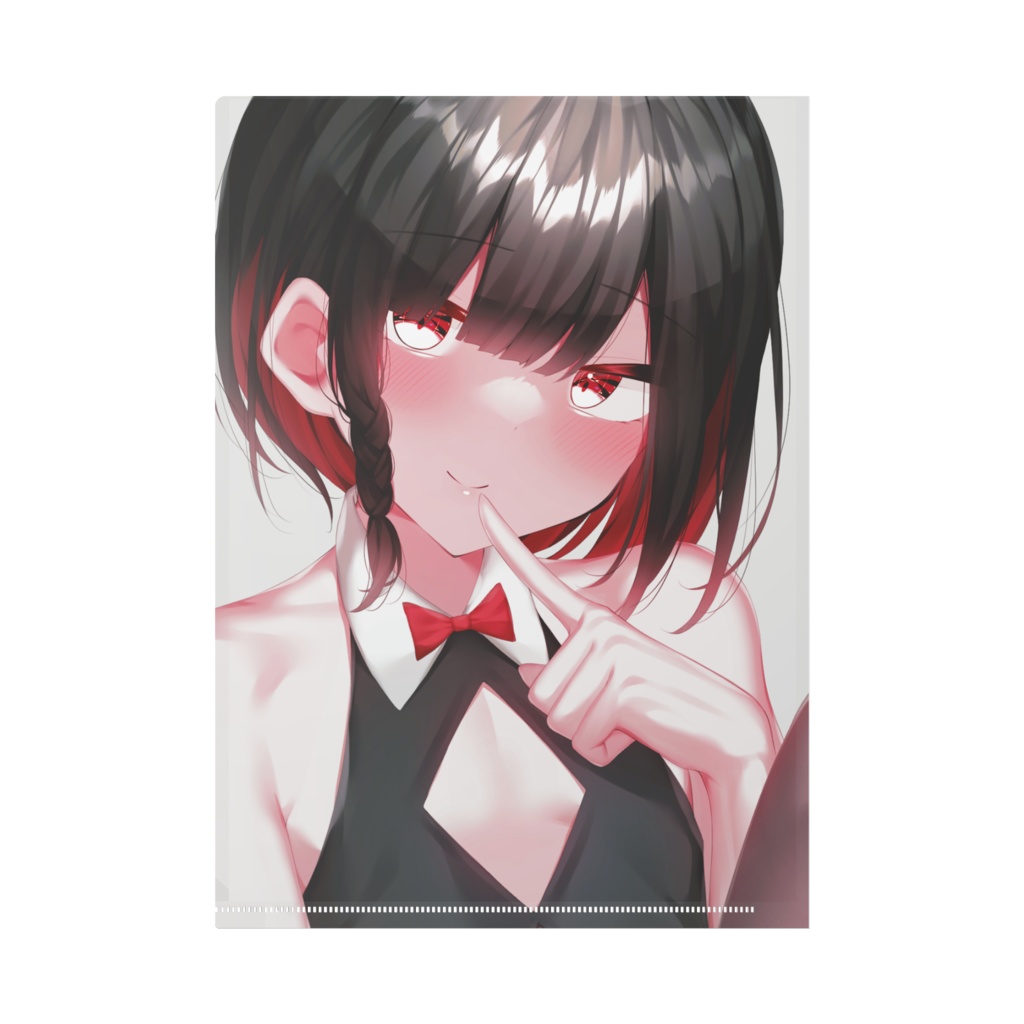 バニーくんクリアファイル