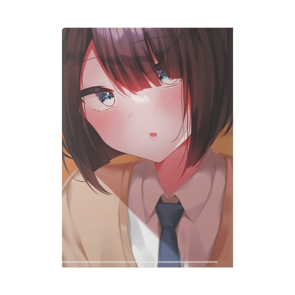 文学少年くんクリアファイル