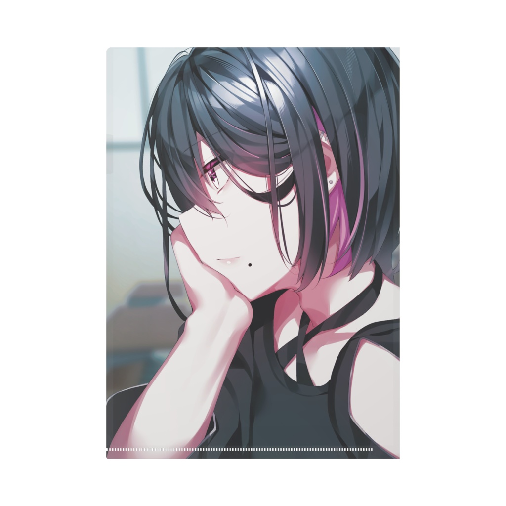 中性先輩クリアファイル